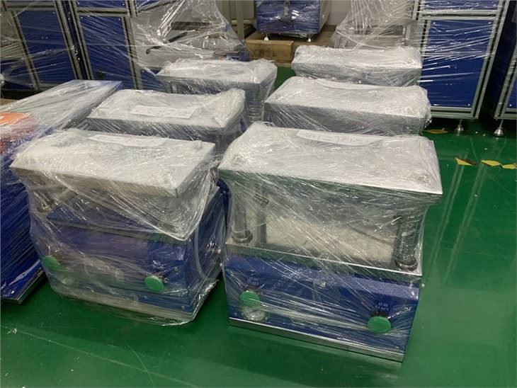 pneumatic die cutter for pouch cell